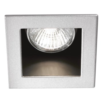 Ideal Lux - Podhledové svítidlo FUNKY 1xGU10/50W/230V 9x9 cm matný chrom