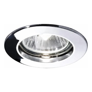 Ideal Lux - Podhledové svítidlo JAZZ 1xGU10/50W/230V pr. 7,7 cm lesklý chrom