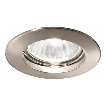 Ideal Lux - Podhledové svítidlo JAZZ 1xGU10/50W/230V pr. 7,7 cm matný chrom