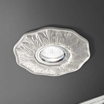 Ideal Lux - Podhledové svítidlo POLKA 1xGU10/50W/230V bílá