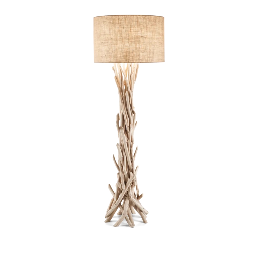 Ideal Lux - Stojací lampa DRIFTWOOD 1xE27/60W/230V guava