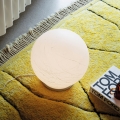 Ideal Lux - Stolní lampa CARTA 1xE27/25W/230V pr. 30 cm bílá
