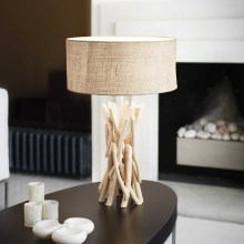 Ideal Lux - Stolní lampa DRIFTWOOD 1xE27/60W/230V guava