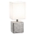 Ideal Lux - Stolní lampa KALI 1xE14/40W/230V bílá/šedá