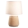 Ideal Lux - Stolní lampa KALI 1xE14/40W/230V keramika/krémová/béžová