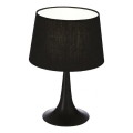 Ideal Lux - Stolní lampa LONDON 1xE27/60W/230V černá