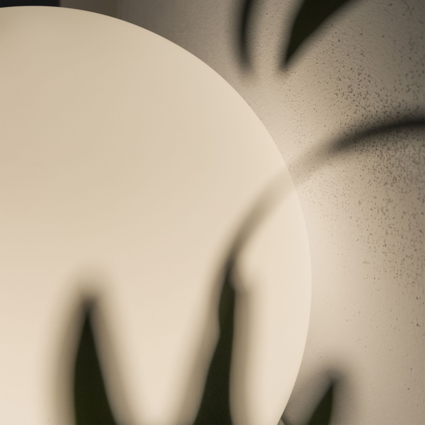 Ideal Lux - Stolní lampa MAPA 1xE27/42W/230V pr. 20 cm bílá