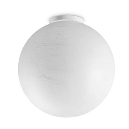 Ideal Lux - Stropní svítidlo CARTA 1xE27/25W/230V pr. 30 cm bílá