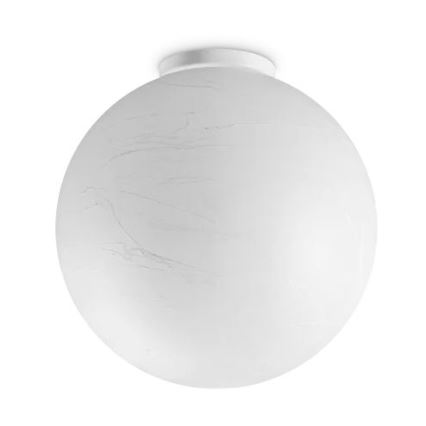 Ideal Lux - Stropní svítidlo CARTA 1xE27/25W/230V pr. 40 cm bílá
