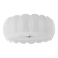 Ideal Lux - Stropní svítidlo OVALINO 8xE27/60W/230V pr. 53,5 cm bílá