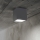 Ideal Lux - Venkovní bodové svítidlo TECHO 1xGU10/20W/230V 15x15 cm IP54 antracit