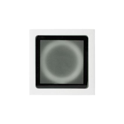 Ideal Lux - Venkovní bodové svítidlo TECHO 1xGU10/20W/230V 15x15 cm IP54 bílá