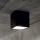 Ideal Lux - Venkovní bodové svítidlo TECHO 1xGU10/20W/230V 9x9 cm IP54 černá