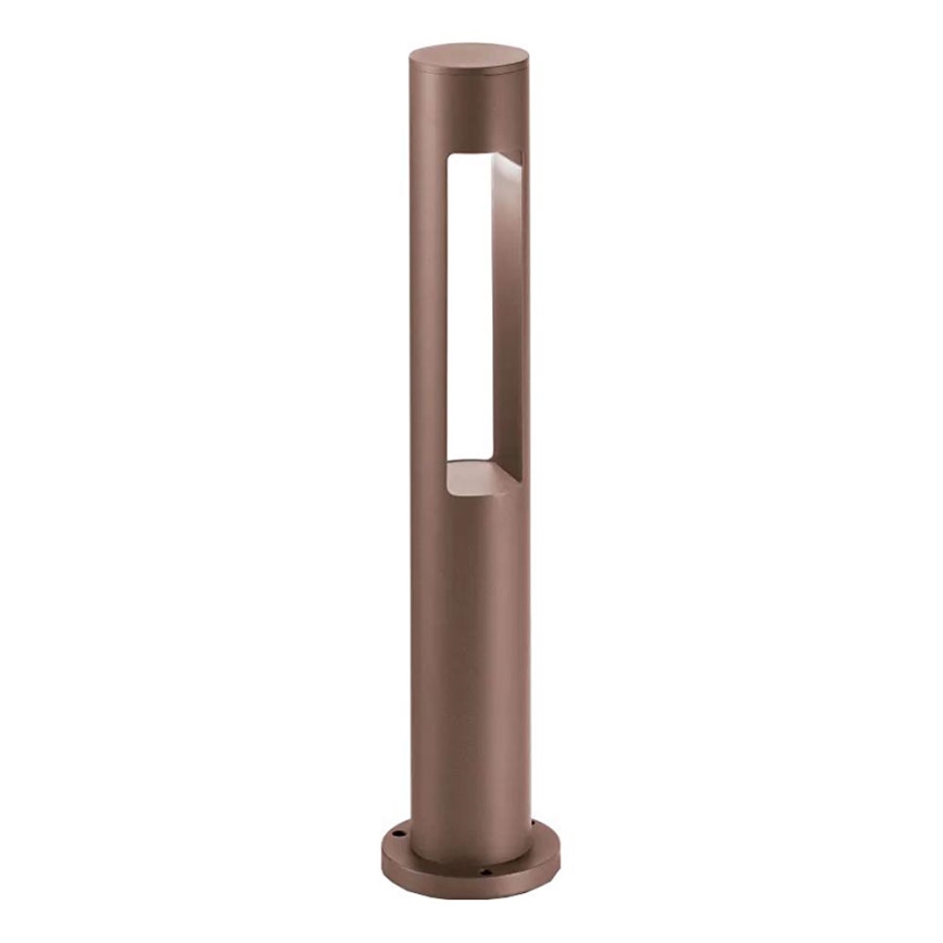 Ideal Lux - Venkovní lampa ACQUA 1xG9/15W/230V 60 cm IP44 hnědá