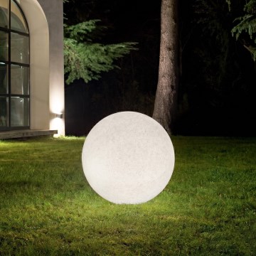 Ideal Lux - Venkovní lampa DORIS 1xE27/60W/230V pr. 48 cm IP44 šedá