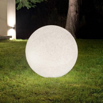 Ideal Lux - Venkovní lampa DORIS 1xE27/60W/230V pr. 78 cm IP44 šedá