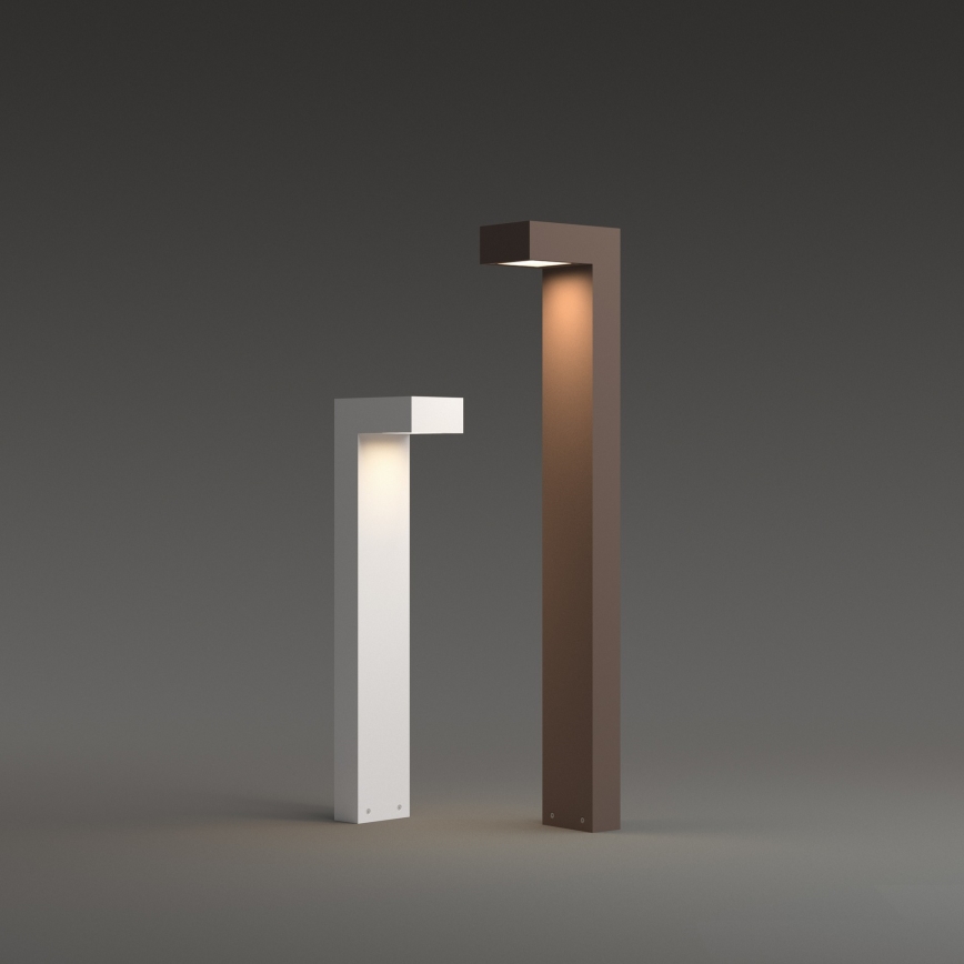 Ideal Lux - Venkovní lampa SIRIO 1xGX53/9W/230V 60 cm IP65 hnědá