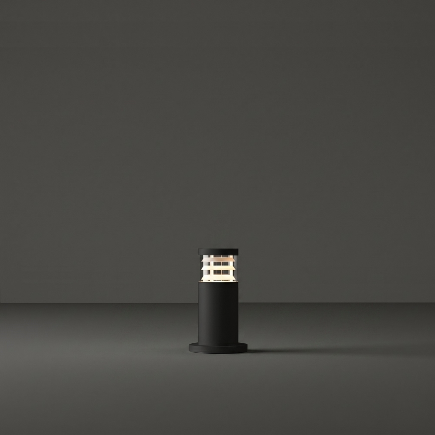 Ideal Lux - Venkovní lampa TRONCO 1xE27/42W/230V 25 cm IP65 černá