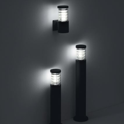 Ideal Lux - Venkovní lampa TRONCO 1xE27/42W/230V 60 cm IP65 černá