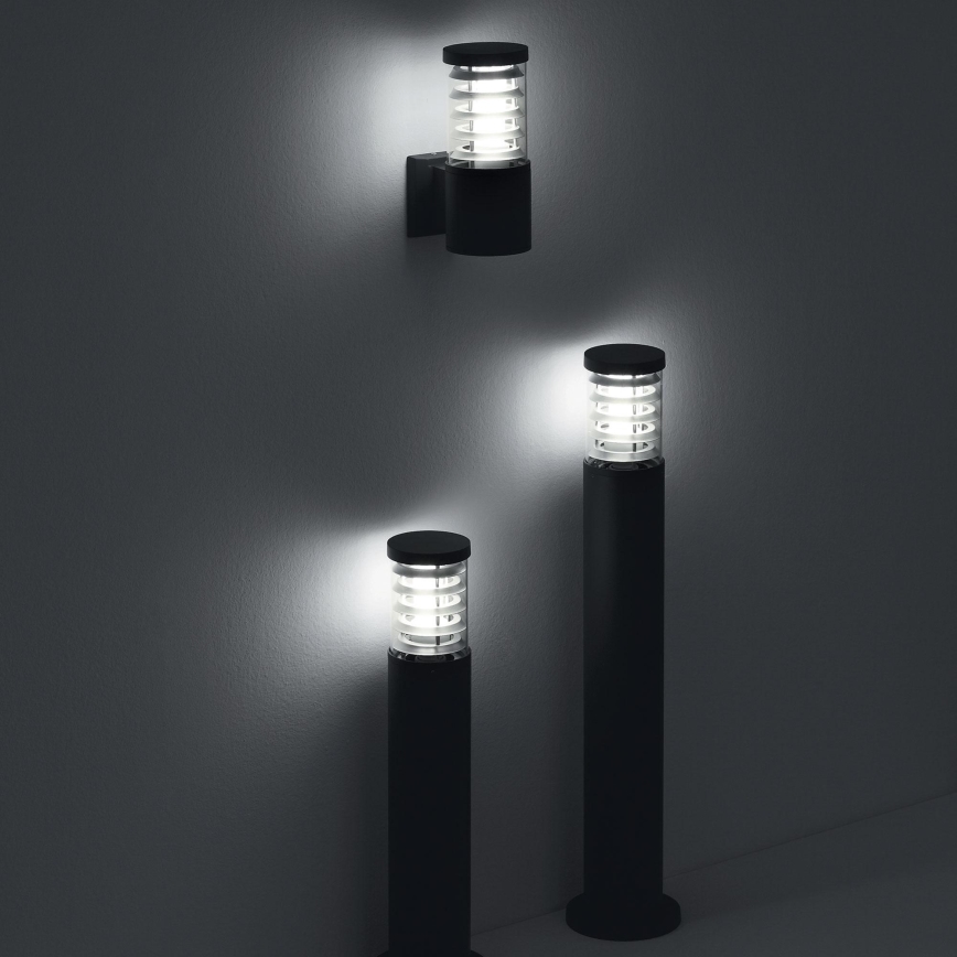 Ideal Lux - Venkovní lampa TRONCO 1xE27/42W/230V 60 cm IP65 černá