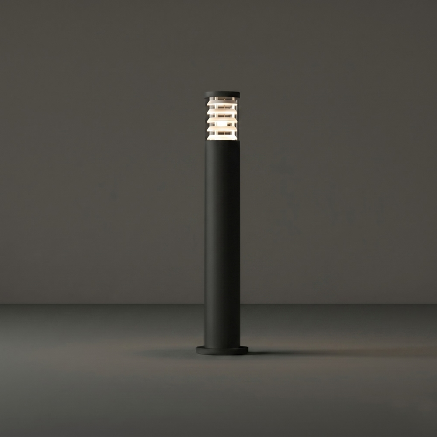 Ideal Lux - Venkovní lampa TRONCO 1xE27/42W/230V 80 cm IP65 černá