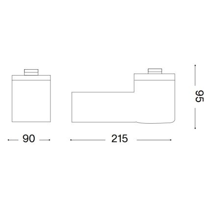 Ideal Lux - Venkovní nástěnná lampa CLIO 1xE27/42W/230V IP44 bílá