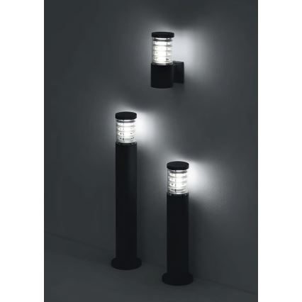 Ideal Lux - Venkovní nástěnné svítidlo 1xE27/60W/230V antracit IP44
