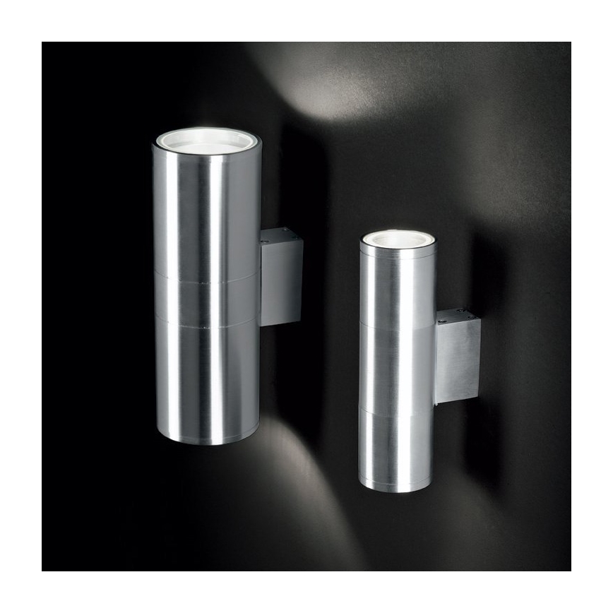 Ideal Lux 33013 - Venkovní nástěnné svítidlo GUN 2xGU10/28W/230V