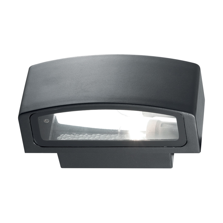 Ideal Lux - Venkovní nástěnné svítidlo ANDROMEDA 1xE27/60W/230V IP55 antracit