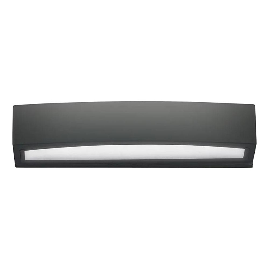 Ideal Lux - Venkovní nástěnné svítidlo ANDROMEDA 2xE27/60W/230V IP55 černá