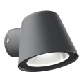 Ideal Lux - Venkovní nástěnné svítidlo GAS 1xGU10/28W/230V IP43 antracit