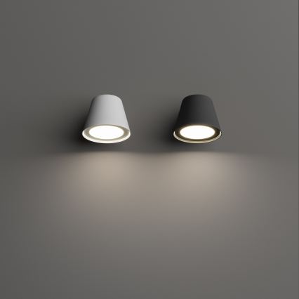 Ideal Lux - Venkovní nástěnné svítidlo GAS 1xGU10/28W/230V IP43 bílá