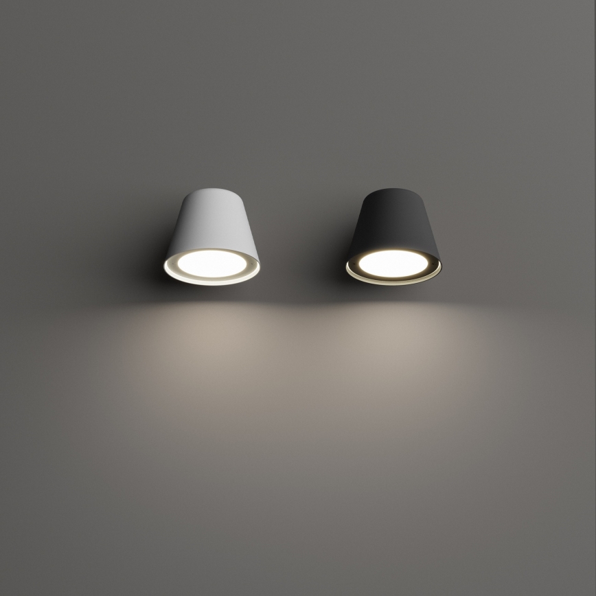 Ideal Lux - Venkovní nástěnné svítidlo GAS 1xGU10/28W/230V IP43 bílá