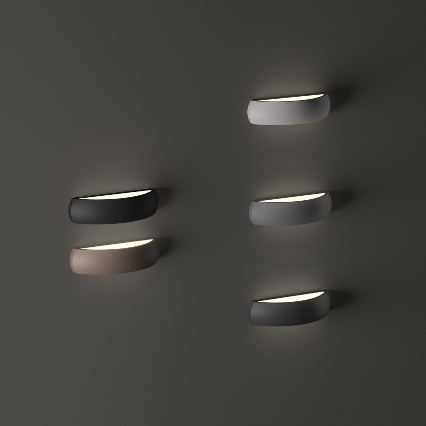 Ideal Lux - Venkovní nástěnné svítidlo GIOVE 1xE27/60W/230V IP54 antracit