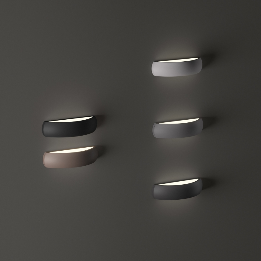 Ideal Lux - Venkovní nástěnné svítidlo GIOVE 1xE27/60W/230V IP54 hnědá