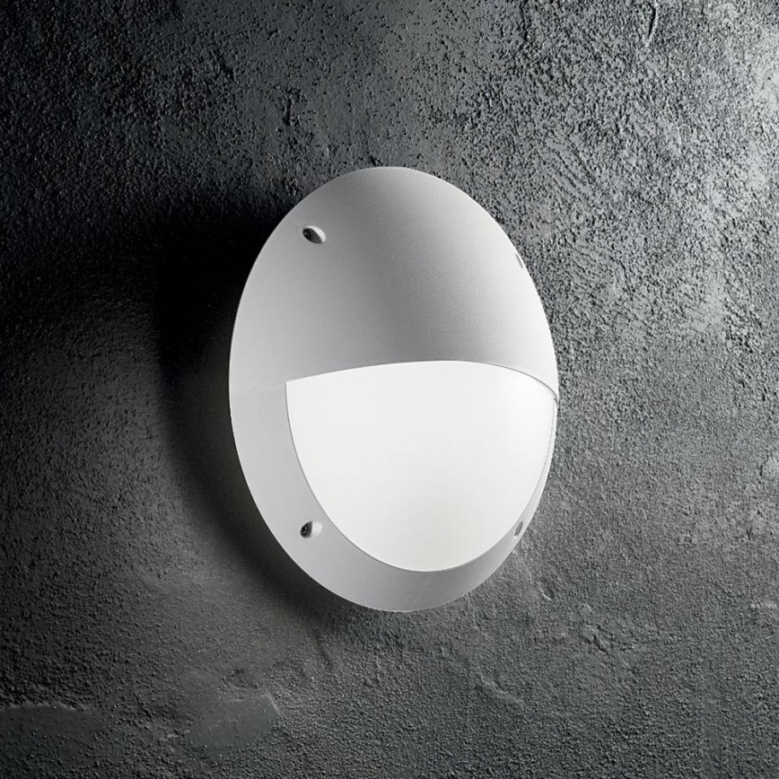 Ideal Lux - Venkovní nástěnné svítidlo LUCIA 1xE27/23W/230V IP66 bílá