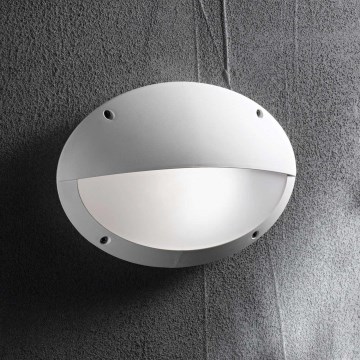 Ideal Lux - Venkovní nástěnné svítidlo POLAR 1xE27/23W/230V IP66 bílá