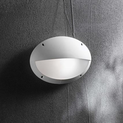 Ideal Lux - Venkovní nástěnné svítidlo POLAR 1xE27/23W/230V IP66 bílá