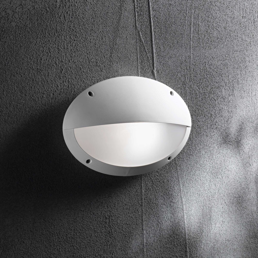 Ideal Lux - Venkovní nástěnné svítidlo POLAR 1xE27/23W/230V IP66 bílá
