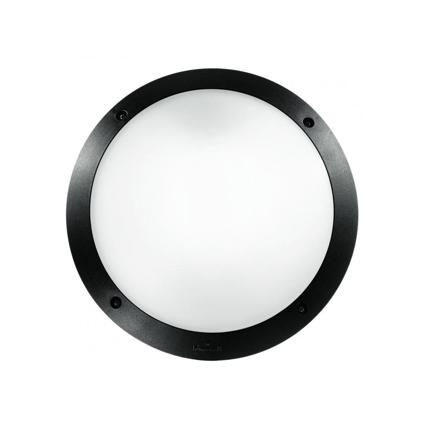 Ideal Lux - Venkovní nástěnné svítidlo POLAR 1xE27/23W/230V IP66 černá