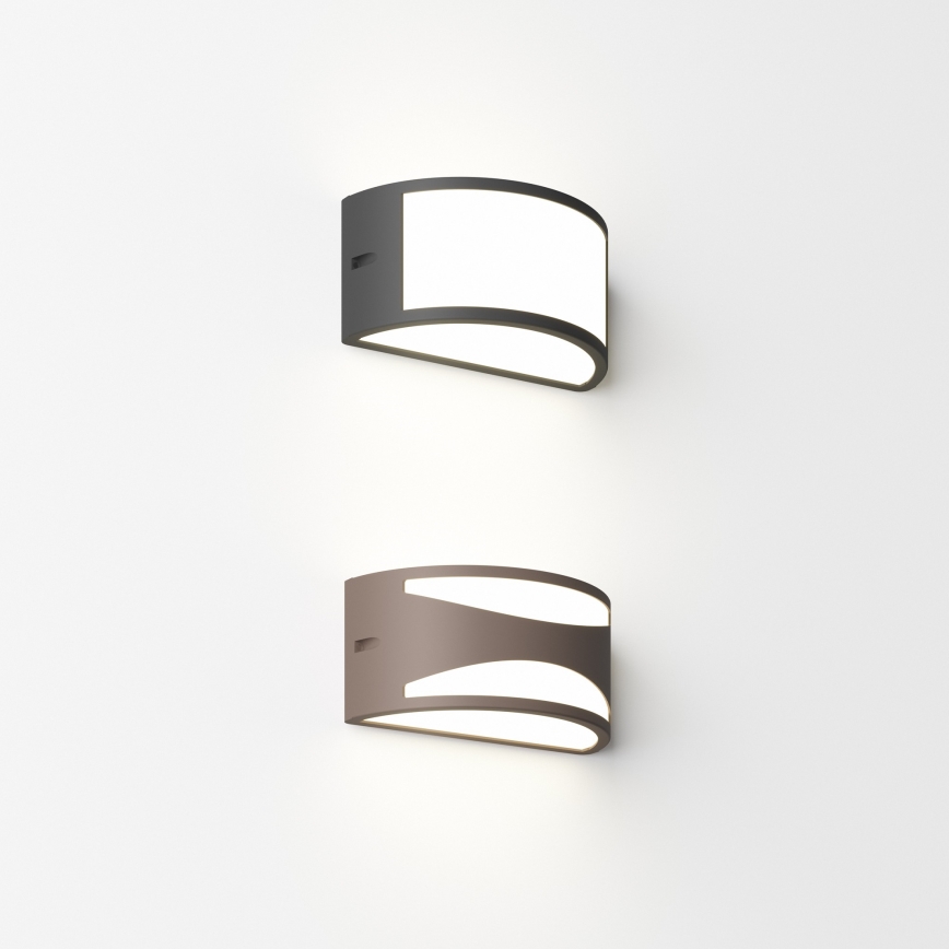 Ideal Lux - Venkovní nástěnné svítidlo REX 1xE27/60W/230V IP44 hnědá