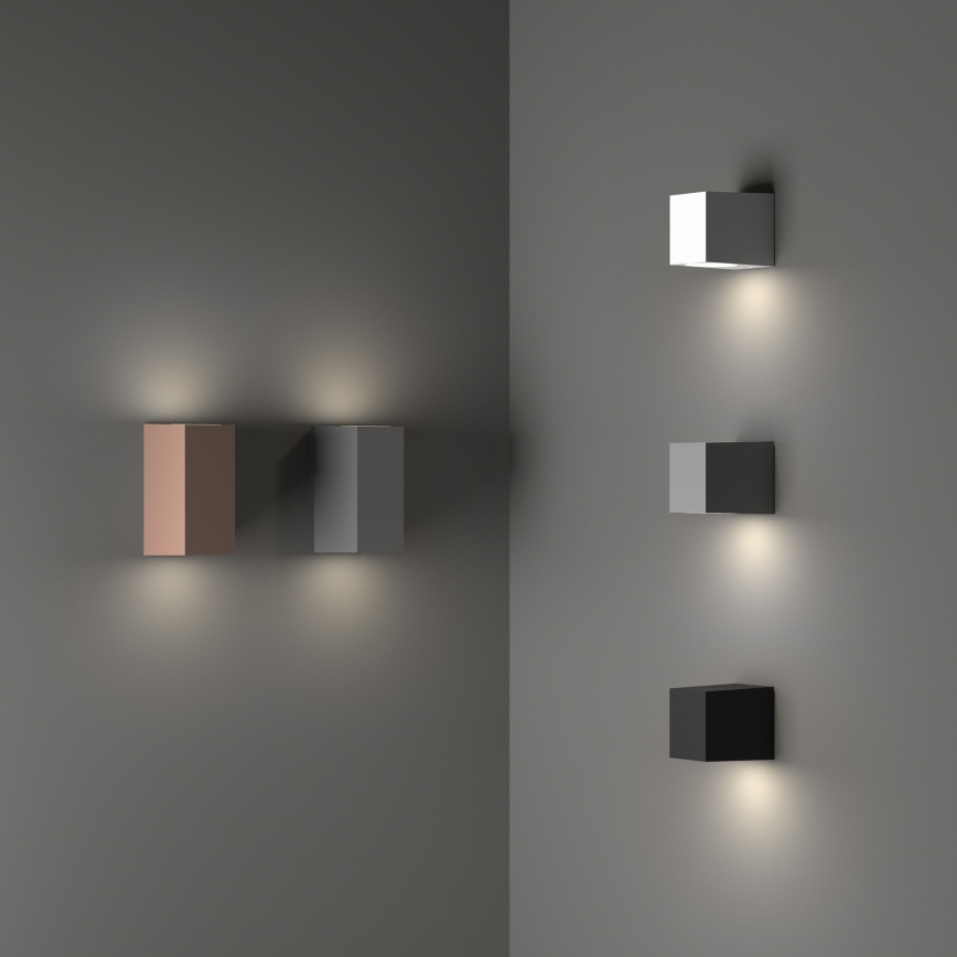 Ideal Lux - Venkovní nástěnné svítidlo UP 1xG9/15W/230V IP44 antracit