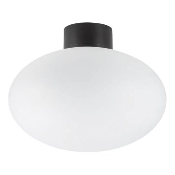 Ideal Lux - Venkovní stropní svítidlo CLIO 1xE27/42W/230V IP44 černá
