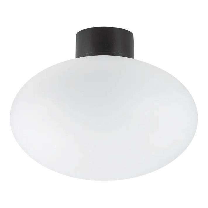 Ideal Lux - Venkovní stropní svítidlo CLIO 1xE27/42W/230V IP44 černá