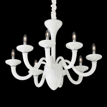 Ideal Lux - Závěsný lustr 8xE14/40W/230V velký
