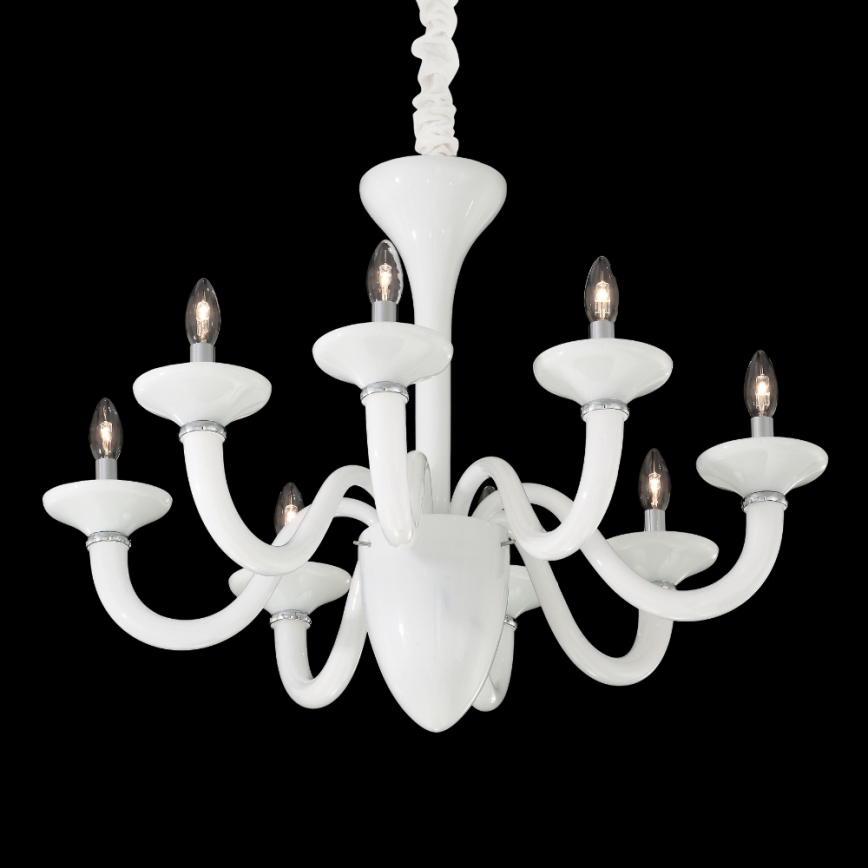 Ideal Lux - Závěsný lustr 8xE14/40W/230V velký