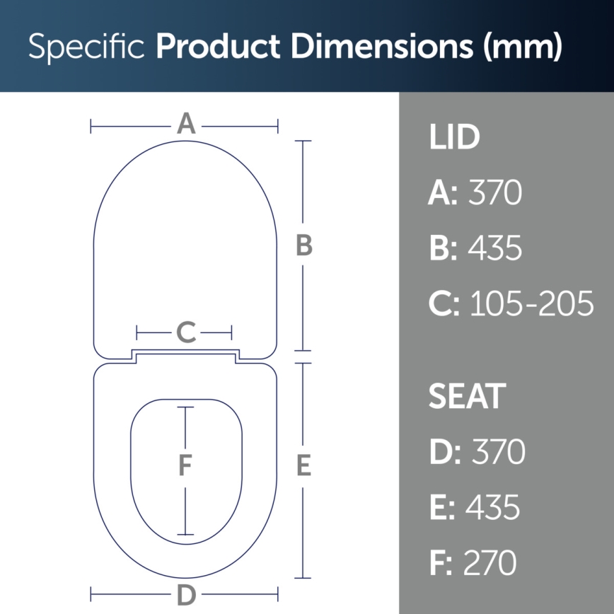 Ideal Standard E772401 - Záchodové prkénko SoftClose CONNECT bílá