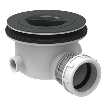 Ideal Standard K936367 - Vaničkový sifon 9 cm černá/bílá