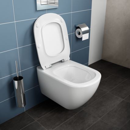 Ideal Standard T354601 - Závěsné WC s prkénkem SoftClose TESI keramika/bílá