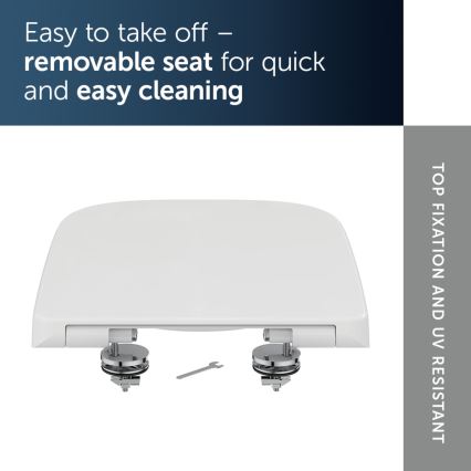 Ideal Standard T468301 - Záchodové prkénko SoftClose I.LIFE B bílá